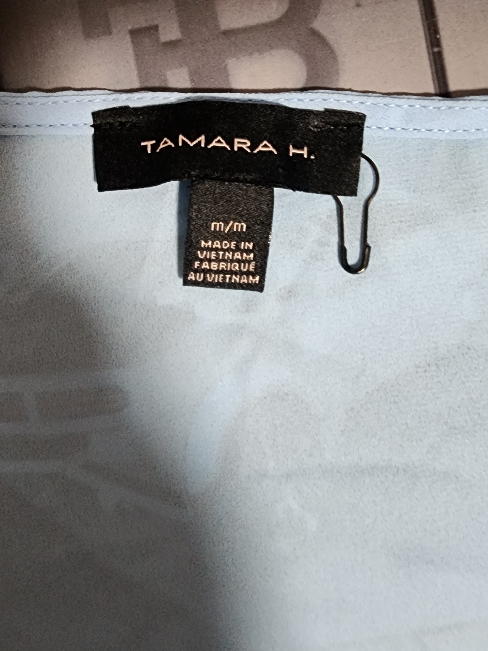 Tamara H. Light Blue Women’s Blouse - M